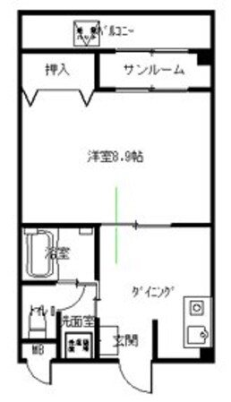 ETOILE11Aの物件間取画像